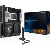 Resim Asus Pro Ws Trx50-Sage Wıfı Amd Trx50 Str5 Ddr5 8000 3X M2 Usb3.2 Wifi 7 + Bt 10Gbit + 2.5Gbit Lan Ceb (Pro Ws Trx50-Sage Wıfı) Anakart 