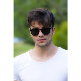 Resim Lunox Siyah Erkek Güneş Gözlüğü 