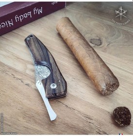 Resim Le Petit By Les Fines Lames Ziricote Küba Puro Kesici 