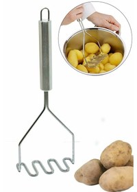 Resim 2'li Set Patates Ezici Ve Bıçak Bileyici 