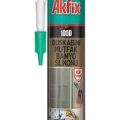 Resim Akfix Duşakabin Mutfak Banyo J Slikon Yapıştırıcı Şeffaf 1 Adet 