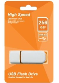 Resim Elba 256gb Plastik Beyaz-turuncu 3.2 Usb Flash Bellek 