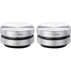 Resim Vkemall Silver Dura Mobı Tws Kemiğiiletim Hoparlörü, Bt5.0, 3w, 400mah, Taşınabilir Mini Hoparlör 2 Adet 