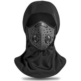 Resim Balaclava Kayak Maskesi Termal Rüzgar Geçirmez Balaclava Maskesi 3d Tasarım Nefes Alabilir Balaclava Beyaz Beyaz 