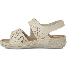 Resim Polaris 167236.z Bej Kadın Düz Sandalet 167236.z6fx 000000000102250976 