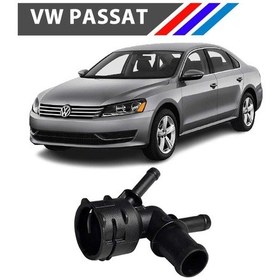 Resim OTOZET Volkswagen Passat 1.4 GTE Su Flanşı 5Q0122291E 