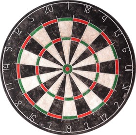 Resim Delta Sisal Dart Seti 45 Cm (18 İnç) Büyük Boy + 6 Dart Oku (18 Gr) Hedef Tahtası 