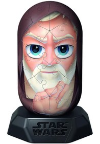 Resim Ravensburger Hylkies Star Wars 54 Parça Obi Wan Kenobi Puzzle 010159 