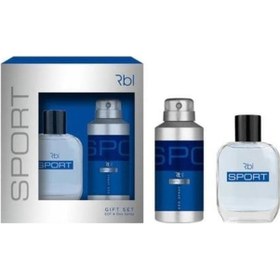 Resim Rebul Sport Erkek Parfüm EDT 50 ML + Sport Erkek Sprey Deodorant 150 ML 