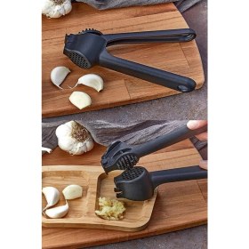 Resim Pratik Sert Plastik Siyah Sarımsak Ezici, VYDGR00000687 