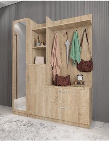 Resim Çizgi Portmanto Meşe-140 cm 