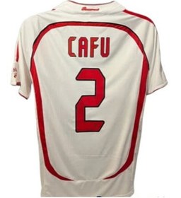Resim jabuka A.c Milan Cafu 2007 Şampiyonlar Ligi Final Forması 