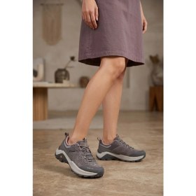 Resim Humtto 160560B-4 Gri Kadın Outdoor Trekking Ayakkabı 