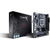 Resim TURBOX Workprof X H110 Sata Ddr4 2400mhz Usb 3.0 Vga Hdmı Ses G.lan 1151p 6.7.8.9 Gen Anakart 