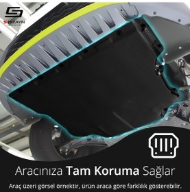 Resim S-dizayn Citroen Ds4 Çelik Karter Muhafaza Koruma 2010-2021 A+ Kalite 