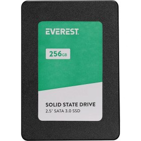 Resim Everest Es256a 256gb 2.5 Sata3.0 520mb/460mb 3d Nand Flash Ssd Disk 