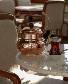 Resim AS EL İTALYAN DEMLİK KIRMIZI 