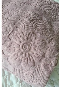 Resim Padişah Çift Kişilik Tek Battaniye Gül Kurusu Gül Kurusu 