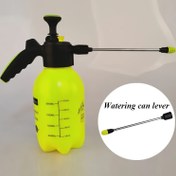 Resim 1 adet Ayarlanabilir Bahçe Spreyi Uzatılmış Nozullu - Pestisit ve Çim Bakımı için Yüksek Basınçlı Sulama Kabı, Paslanmaz Çelik Bağlantı Elemanı ile Dayanıklı Plastik, Verimli Sulama için El Tipi Sprey Aracı, Optimum Hidrasyon için Ayarlanabilir Ayarlar 