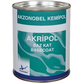 Resim Akzonobel Akripol Bazkat 1. Grup Boya 1 Litre Re-676 