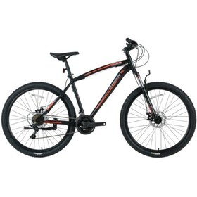 Resim Bisan Mts 4600 Erkek Dağ Bisikleti 46 Cm Md 26 Jant 21 Vites Mat Siyah Turuncu Standart 