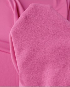 Resim Şeker Pembe Renkte Jarse Kumaş 145x170cm-10857 Pembe 