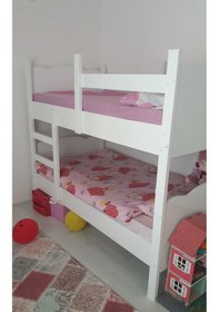 Resim Afillibebek Ranza Ikili Ayrılabilen Mdf Profilli 90x190 Beyaz 