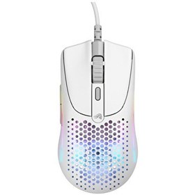 Resim Glorious Model O 2 Mini 6 Düğmeli Kablolu Beyaz Mouse 