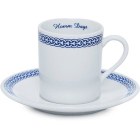 Resim Akkadian Turkish Coffee Cup - Navy 