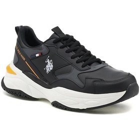 Resim U.s.polo Assn Solıdar Comfort Rahat Taban Günlük Spor Ayakkabı Siyah 