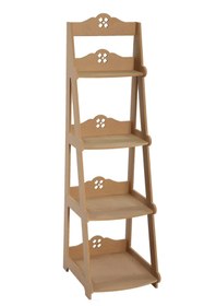 Resim HEDEF BEBEK EVİ Ahşap Merdiven Raf 