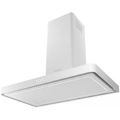 Resim Faber Mat Beyaz T-Light EV8+ 90 cm Ada Tipi Davlumbaz (110.0456.269) 