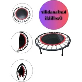 Resim 102 cm Katlanabilir Trambolin, Dayanıklı ve Taşınabilir 