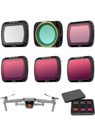 Resim Dji Mavic Air 2 Lens Filtre Seti Mcuv Cpl Nd4 Nd8 Nd16 Nd32 
