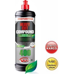 Resim Menzerna Heavy Cut Compound 400 1 Lt Çizik Gid.pasta-yeşil Seri 