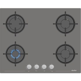 Resim Simfer Steam Master 8246 + 3656 2'li Ankastre Set Gri 