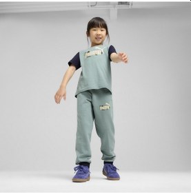 Resim Puma Sandy Adventures Yeşil Eşofman Altı Çocuk 68515930 Siyah 