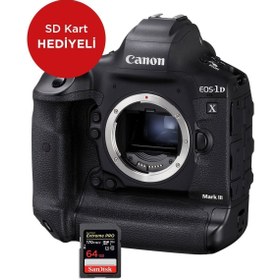 Resim Canon EOS 1DX Mark III Body DSLR Kamera 