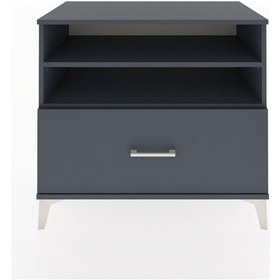 Resim Hyperion Şifonyer 2 Raflı Tek Çekmeceli 88x44x80 Antrasit-ant... Antrasit 