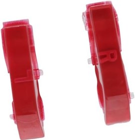 Resim NA PSP 2000 PSP 3000 için Deal4GO Sol Sağ L R Tetik Düğmesi Değiştirme - Şeffaf Kırmızı 