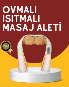Resim AyrStore Kas Eklem Ağrılarına Ovmalı Isıtmalı Boyun Omuz Bel Masaj Aleti 