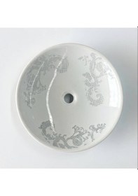 Resim İsvea - Soluzione 45 Cm Patrizia Dekorlu Lavabo - 10sz66045 1466841 