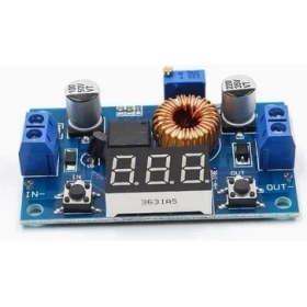 Resim Hype Store Sanec XL4015 Dijital Ekranlı Dc-Dc Ayarlanabilir Gerilim Düşürücü - Voltmetre 