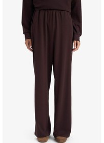 Resim Defacto Wıde Leg Modal Pantolon F0998AX25AU Kahve 