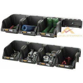 Resim abnturk Mano 8'li Set Duvar Tipi Organize Avadanlık Seti 