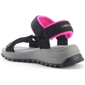 Resim Lumberjack Lıly 5fx Siyah Comfort Casual Spor Sandalet Siyah 
