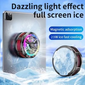 Resim Serreha X100 Tablet Soğutucu Oyun İçin Tablet Soğutma Fanı Yüksek Hassasiyet ve Dayanıklı Yapı 