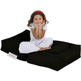 Resim earmut Çocuk Tekli Çok Amaçlı Koltuk Siyah 