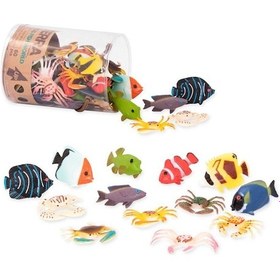 Resim Terra Küçük Oyun Seti Tropikal Balıklar 60 Parça 