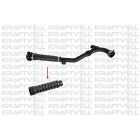 Resim Kraftvoll 10034727 Turbo Hortumu Plastik Boru Hariç 2 Kat Polyester Kullanılmıştır Renault Laguna Iıı Bt0 1 8200852008 